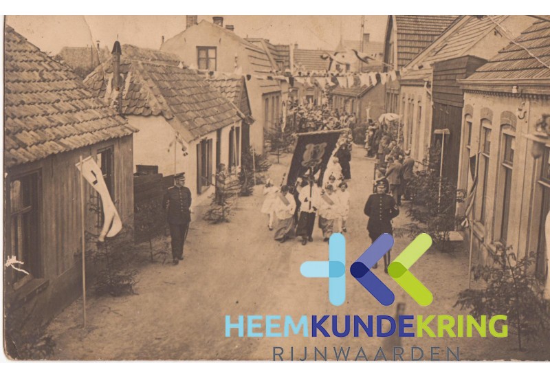 1928 processie Dorpsdijk Coll. HKR
